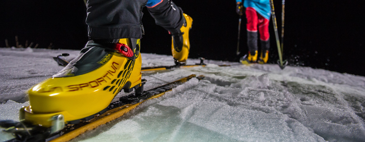 size 240 ski boot conversion