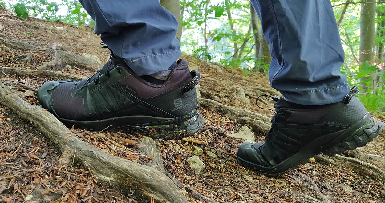 Silicium interieur bal The Salomon multisport shoe XA Wild in review - Bergzeit Journal